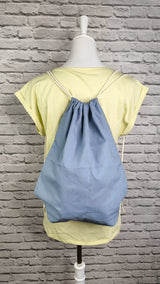 BIO COTTON T-SHIRT MIT GERADEM ÄRMEL UND AUFGEROLLTEM ÄRMELSAUM - Dunkler Sommer & Heller Sommer Winter