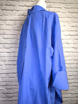 Hemdblusenkleid- sanftes Royalblau