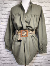 Tunikabluse- Khaki