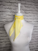 Leichter Chiffonschal- GEDECKTER WINTER