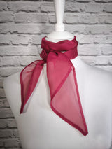 Leichter Chiffonschal- GEDECKTER WINTER