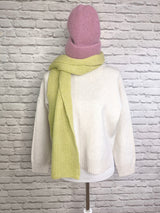 Feinstrick- Pullover mit Rundhalsausschnitt und Mittelnaht- Isabellfarbe-  DUNKLER FRÜHLING SOMMER