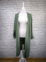 Nachhaltige Alpaka Strickjacke Lang in BIO QUALITÄT - 4 JAHRESZEITEN