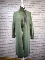 Nachhaltige Alpaka Strickjacke Lang in BIO QUALITÄT - 4 JAHRESZEITEN