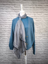 Nachhaltige Alpaka Strickjacke in BIO QUALITÄT - 4 JAHRESZEITEN