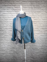 Nachhaltige Alpaka Strickjacke in BIO QUALITÄT - 4 JAHRESZEITEN