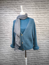 Nachhaltige Alpaka Strickjacke in BIO QUALITÄT - 4 JAHRESZEITEN