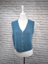 Nachhaltige Alpaka Strickweste in BIO QUALITÄT - 4 JAHRESZEITEN