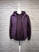LADIES FLUFFY HOODIE - VERDANT WINTER