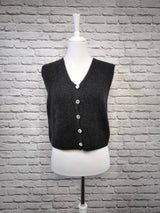 Nachhaltige Alpaka Strickweste in BIO QUALITÄT - HERBST WINTER