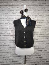 Nachhaltige Alpaka Strickweste in BIO QUALITÄT - HERBST WINTER