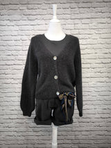 Nachhaltige Alpaka Strickjacke in BIO QUALITÄT - HERBST WINTER