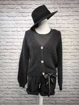 Nachhaltige Alpaka Strickjacke in BIO QUALITÄT - HERBST WINTER