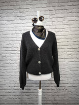 Nachhaltige Alpaka Strickjacke in BIO QUALITÄT - VERDANT WINTER