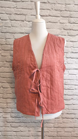 Samtige Cordweste - 4 JAHRESZEITEN