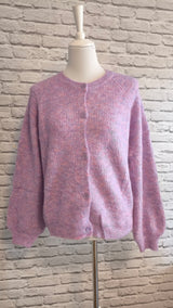 Recycelte Strickjacke - DUNKLER SOMMER