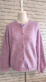 Recycelte Strickjacke - DUNKLER SOMMER