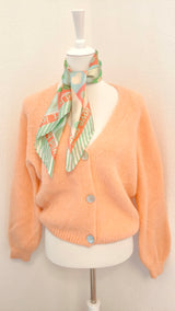 Nachhaltige Alpaka Strickjacke in BIO QUALITÄT - HELLER FRÜHLING SOMMER