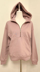 Half Zip- Hoodie - DUNKLER FRÜHLING SOMMER