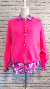 Hochwertige Bluse mit verdeckter Knopfleiste- HELLER SOMMER WINTER