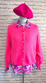 Hochwertige Bluse mit verdeckter Knopfleiste- HELLER SOMMER WINTER