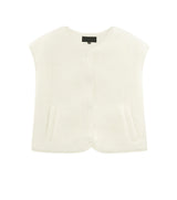 Flauschige Teddyweste ärmellos- HERBST WINTER/ 4 JAHRESZEITEN