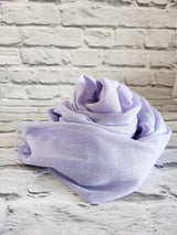 PURE & COZY SCHAL - HELLLILA