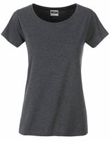 Ladies Basic-T- BLACK HEATHER - TWILIGHT WINTER