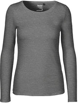 BIO COTTON LONGSLEEVE - DUNKELGRAU MELIERT - NEW WINTER + TWILIGHT WINTER