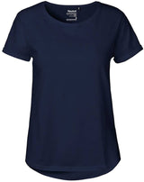 CERTIFIED ORGANIC T- SHIRT MIT RUNDSAUM UND AUFGESCHLAGENEM ÄRMEL - VERDANT WINTER