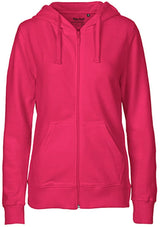 BIO COTTON ZIP HOODIE- Pink - NEW WINTER