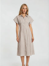 Midikleid Vichy Karo- GENTLE SPRING
