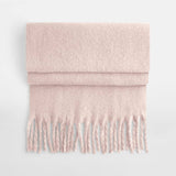 FLUFFY SCHAL- HELLER FRÜHLING SOMMER