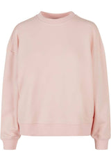 SWEATSHIRT oversized Schnitt aus zertifizierter Bio - Baumwolle- Rosa - DELIGHT SPRING