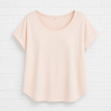 T-SHIRT LADIES LONG SLUB - DELIGHT SPRING