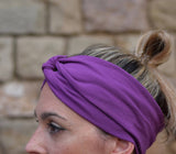 Turban Stirnband- Lila