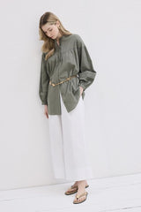 Tunikabluse- Khaki