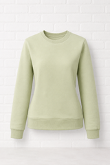 Leichtes Sweatshirt Bio - Qualität - LIGHT JADE - DELIGHT SPRING