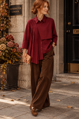 Hochwertige Bluse – modernes Statement-Piece mit raffiniertem Detail- TRUE AUTUMN