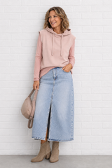 Ärmelloser Hoodie aus Bio-Baumwolle - GENTLE SPRING