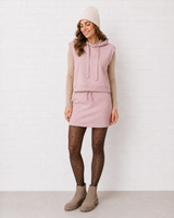 Ärmelloser Hoodie aus Bio-Baumwolle - GENTLE SPRING