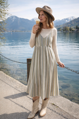 Sommerkleid gestreift- 360°