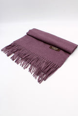 Superweicher Kaschmirschal mit Fransen UNISEX- 4 JAHRESZEITEN