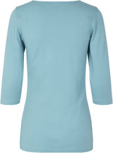 BIO T-SHIRT 3/4 Ärmel - Dunkler Frühling Sommer