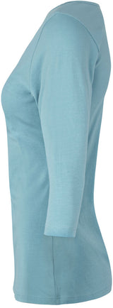 BIO T-SHIRT 3/4 Ärmel - Dunkler Frühling Sommer