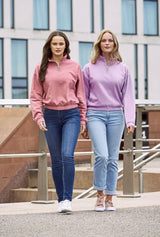 Half Zip- Hoodie Cropped- HELLER SOMMER