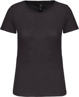 Bio-T-Shirt mit Rundhalsausschnitt- Dark Grey - SMART SUMMER