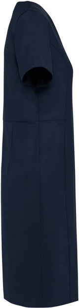 Kleid mit geradem Schnitt- Navy