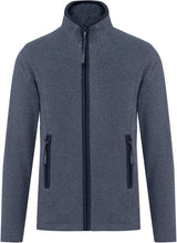 Microfleecejacke- French Navy Heather - SMART SUMMER