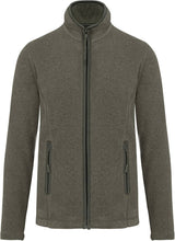 Microfleecejacke- Green Marble - 360°